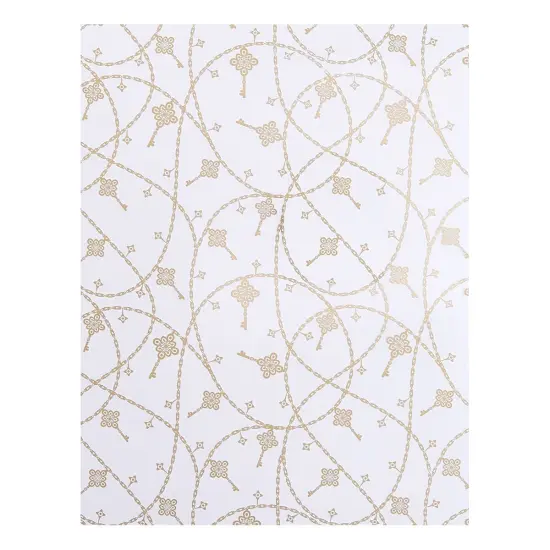 Spellbinders Gorgeous You Foiled Acetate 8.5"X11" 4/Pkg-Luxe Life {2}