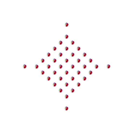 Preciosa 4mm Czech Glass Faceted Round Beads 40 Pieces Siam AB {4}