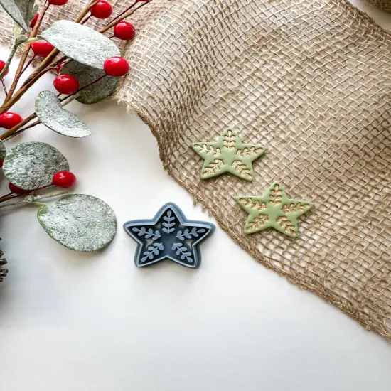 FOLKY STAR | CHRISTMAS 2024 | CLAY CUTTER {1}