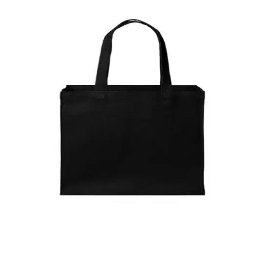 Port Authority&reg; Cotton Canvas Over the-Shoulder Tote {5}