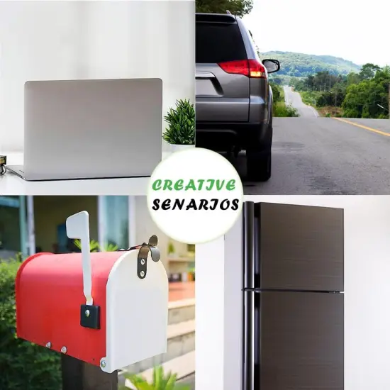 Rainbow Gay Pride Flag Decal Sticker Car Emblem LGBTQ Flag Car Decoration Accessories Chrome Shield for Truck Vehicles Cars, 2 Pack {4}