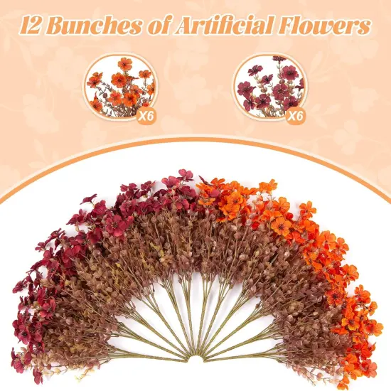 Fall Mums Artificial Flowers for Outdoors {4}