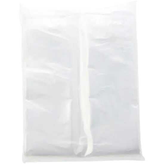 Plymor 10" x 8" x 24" (Pack of 100), 1 Mil Gusseted Plastic Bags {6}