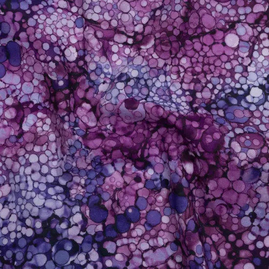 1 Yard Northcott Iris Bubbles Printed Quilting Cotton Fabric 43 Inches Width {2}