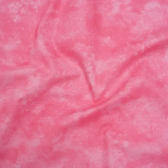 1 Yard Bubblegum Pink Quilting Cotton Lightweight Abstract Print 44 Inch Wide {2}