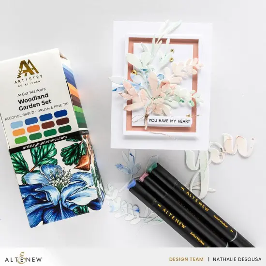 Woodland Garden & Firewood Garden Artist Alcohol Markers {2}