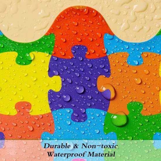 99 Feet Puzzle Bulletin Board Borders 3 Rolls Puzzle Pieces Classroom Borders {4}