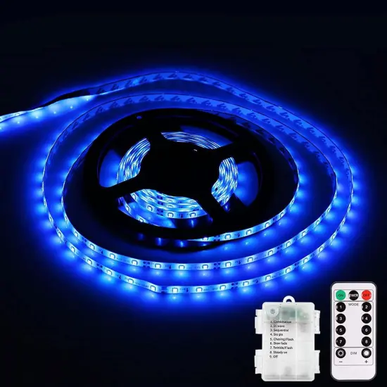 LED Strip Lights Battery Operated, 9.8ft 90 {1}