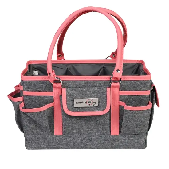 Deluxe Store & Tote Craft Organizer, Coral Heather {6}