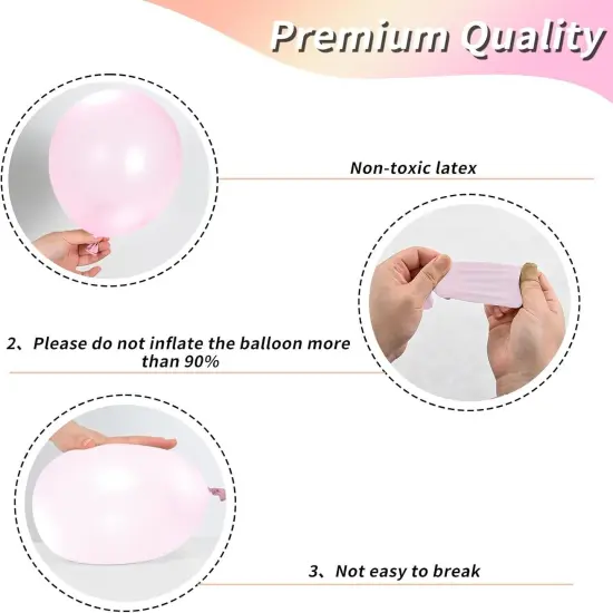 Pink Balloons Set (	Pink ) {2}