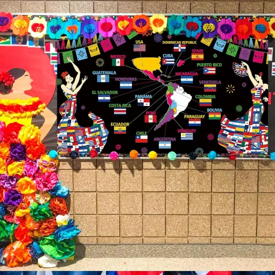 Hispanic Heritage Month Banner (black) {2}