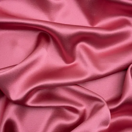 1 Yard Rapture Rose Silk Crepe Back Satin Soft Smooth Elegant Sewing Fabric for Bridesmaid Dresses 44 inch Width {1}