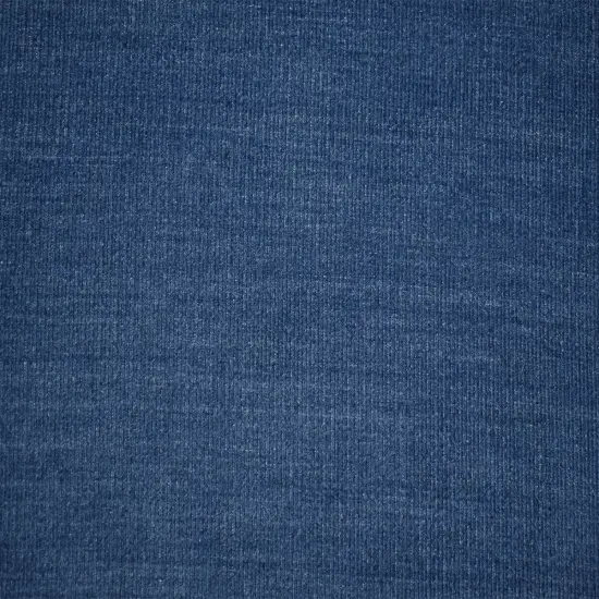 Blue-White Famous Maker Cotton-Rayon Striped Corduroy-Like Woven Fabric By the Yard {2}