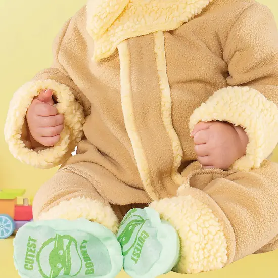 Grogu Infant Costume Star Wars Toddler Outfit {4}