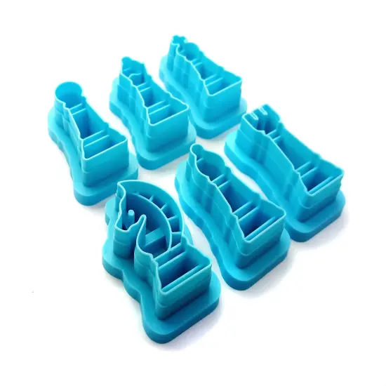 Chess Piece Clay Cutters Set, 6 pc, Adorabilities {3}