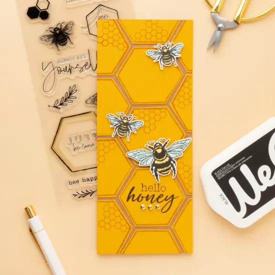 We R Stamping Dye Ink Pad-Black {6}