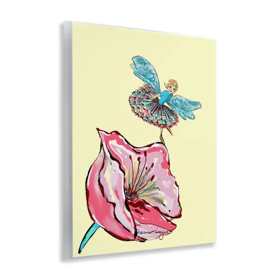 Stupell Industries Ballerina Fairy & Flower Wall Plaque, design by Susan Lugar {3}