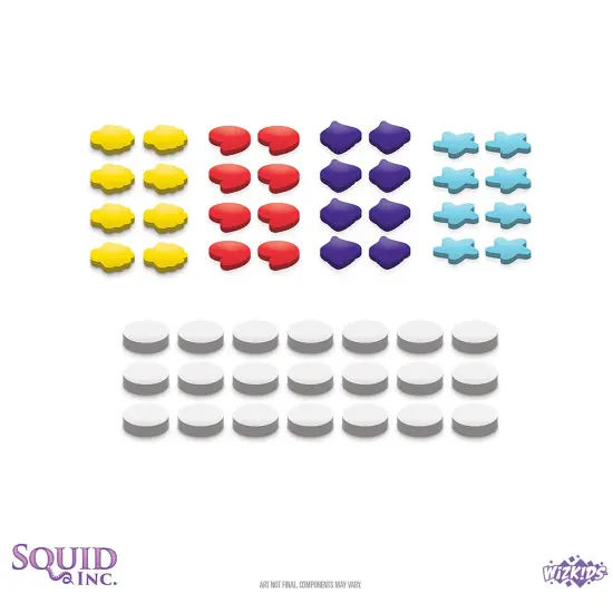 Wizkids: Squid Inc.- Strategy Board Game, Ages 14+, 2-4 Players, 60 Min {6}