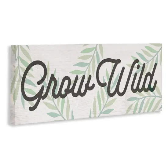 Stupell Industries Subtle Grow Wild Canvas, design by Lil' Rue {3}