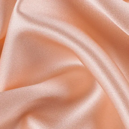 1 Yard Pale Blush Silk Crepe Back Satin Soft Smooth Romantic Sewing Fabric for Evening Dresses 44 inch Width {2}