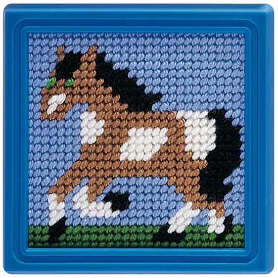 Colorbok Sew Cute! Needlepoint Kit-Horse {4}