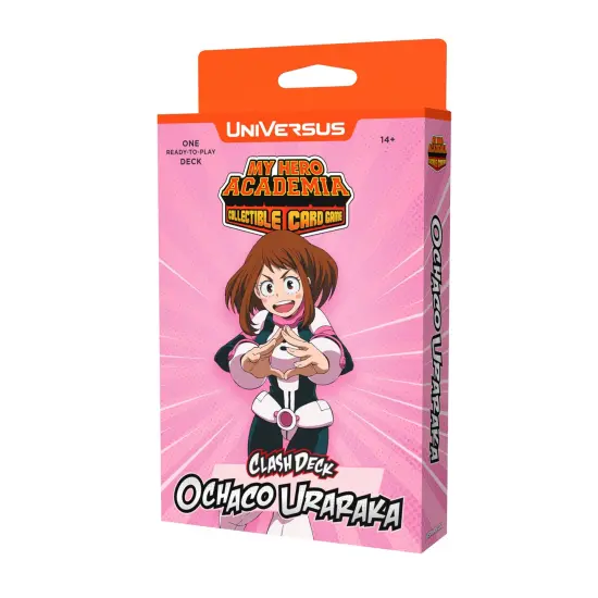 Universus: My Hero Academia Collectible Card Game Set 6: Jet Burn Clash Deck - Ochaco Uraraka - Ready To Play Character Deck, 51 Cards & Paper Playmat {5}
