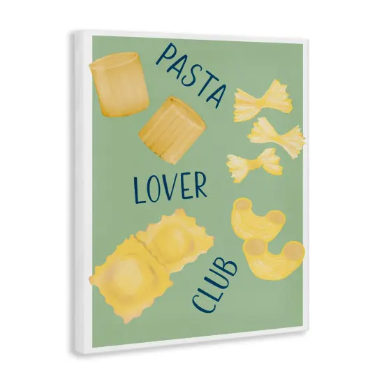 Stupell Industries Minimal Pasta Lover Club Canvas, design by Robin Maria {3}
