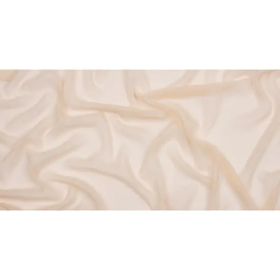 1 Yard Premium Winter Wheat Silk Chiffon Fabric Bridal Scarf Material, 44 Inches Wide {3}