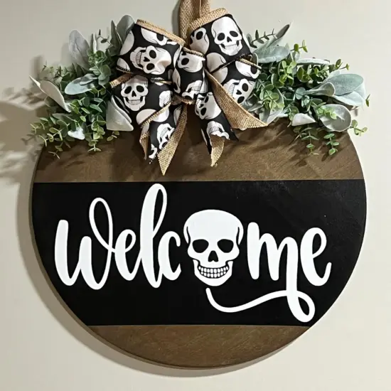 Halloween Stencils for Door Mats Welcome(Halloween Boo) {3}