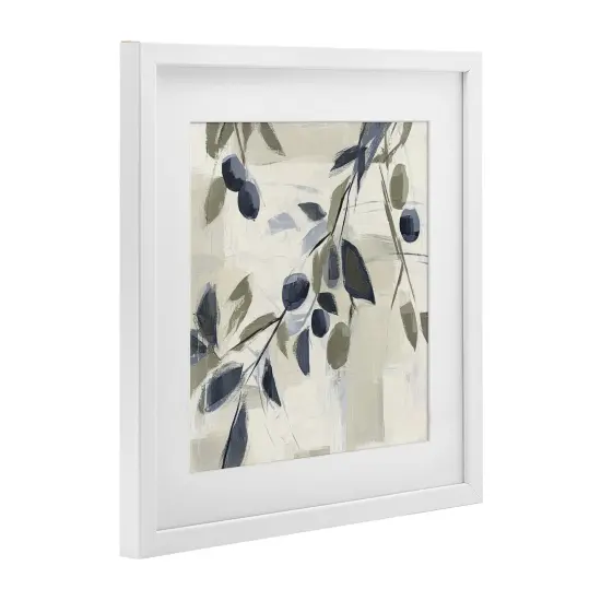 Stupell Industries Soft Mediterranean Greenery Framed Print Under Glass, design by Mona Grace {3}