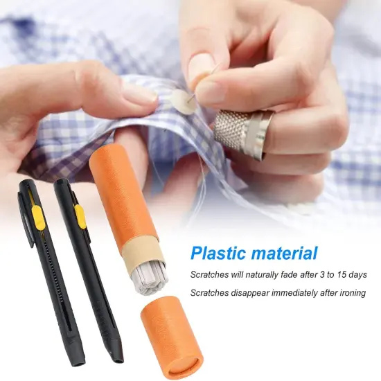 Tailors Chalk Pen with 20pcs Pen Refill (2pcs Tailors Chalk) {4}