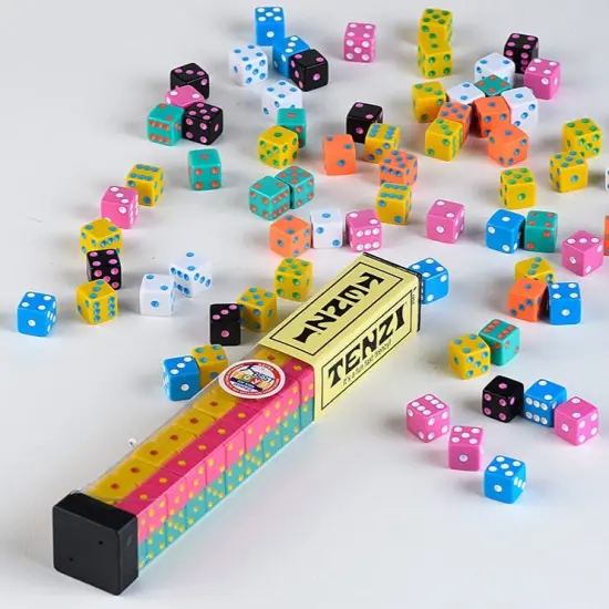 Tenzi Dice Game Scrambling Fun Frenzy Dice Colors Vary Ages 7 and Up {5}