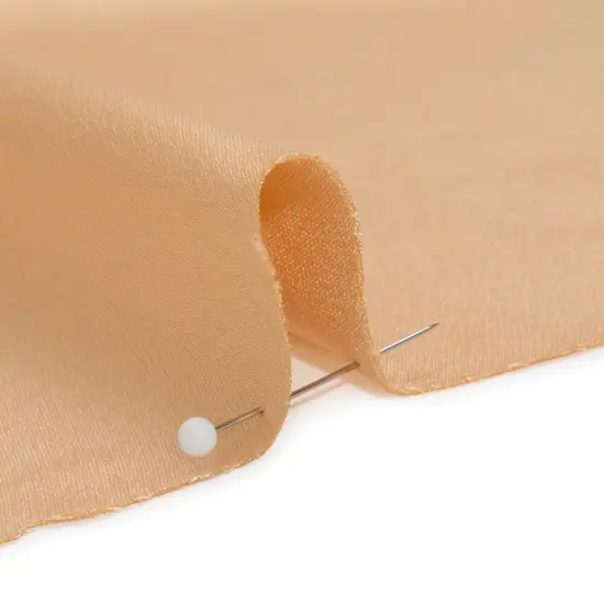 1 Yard Ecru Silk Crepe Back Satin Soft Smooth Luxurious Sewing Fabric for Bridal Gowns 44 inch Width {2}