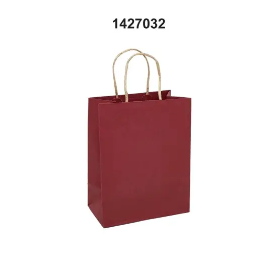 Roomy Kraft Tinted Color Shopping Bag 16" x 6" x 12" {3}