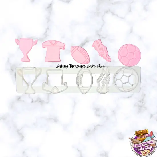 Football & Soccer Tappits fondant cutter {2}