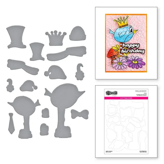 Spellbinders Etched Dies By Dyan Reaveley-Robin Couture {1}