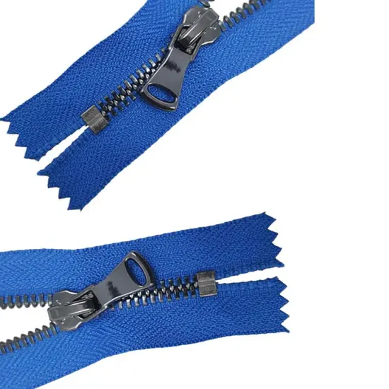 5MM One Way Non Separating Closed Bottom Zipper 7" {5}