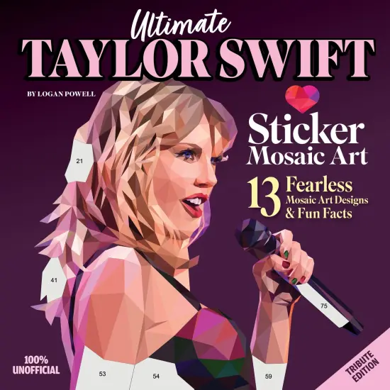Ultimate Taylor Swift Paint By Sticker Book-Softcover {1}