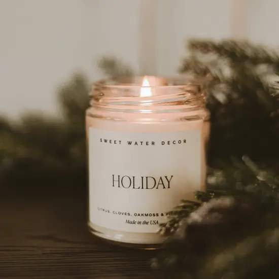 HOLIDAY SOY CANDLE {3}