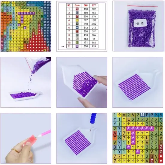 DIY 5D Diamond Painting Eagle and Flag by Numbers Kits for Adult and Kids,Round Full Drill Crystal Rhinestone Embroidery Cross Stitch Arts Canvas for Home Wall Decor {5}