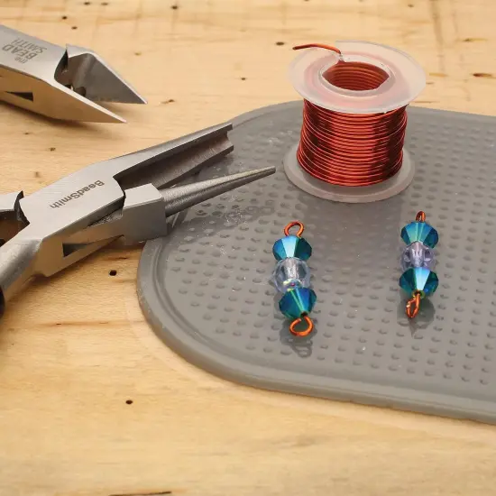 The Beadsmith Concave (Hollow)/Round Nose Piers &ndash; Wire Looping and Wire Bending Plier &ndash; 5 inches (127mm) - Tool for Jewelry Making {6}