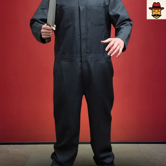 Halloween II Michael Myers Coveralls for Classic Horror Movie Costume {2}