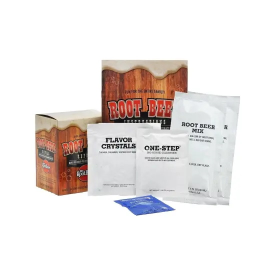 Mr. Root Beer Refill Pack, Easily Brew More Premium, Gourmet Root Beer with Your Mr. Root Beer Kit, Makes 2 Gallons {1}