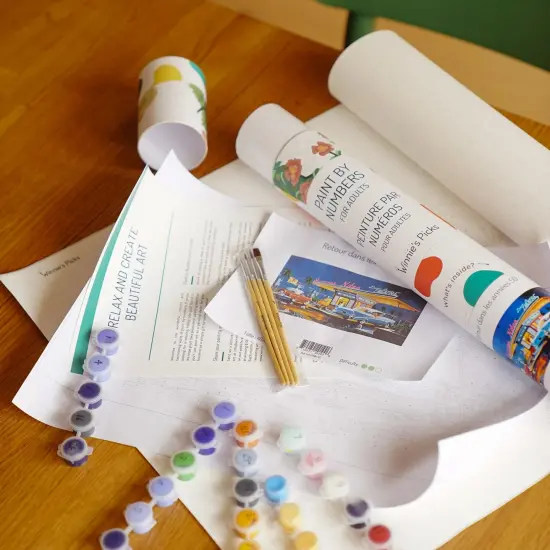 Summer Nites &ndash; Paint by Numbers Kit | DIY Painting | Canvas Art for Adults {2}