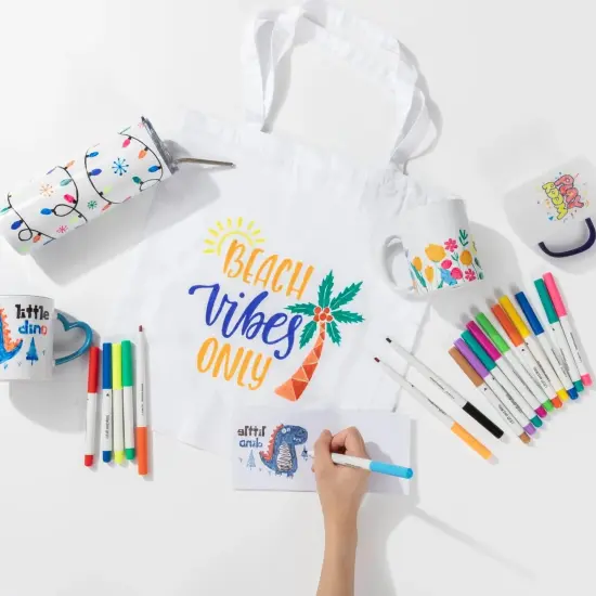 Craft Express 6 Pack Assorted Joy Sublimation Markers {6}