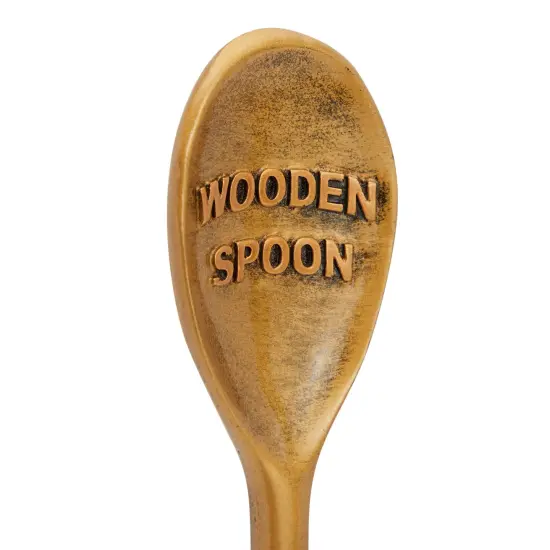 Golden Spoon Award Cooking Trophy for Chili Cook Off, Baking Contest, Best Cookie, Salsa Competition, Funny Food Prize (2.5x6.2x1 in, Bronze Metal Finish, Small) Brown {6}