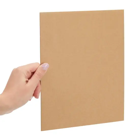 25 Pack Corrugated Cardboard Sheets 8 x 10.2 Inches, 2mm Thick Cardboard for Crafts, Packing, Shipping, Moving, Mailing, DIY Art & Classroom Projects {5}