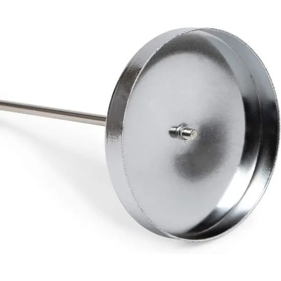 Juvale Receipt Holder - 6 Pack Ticket Stabbers, Stainless Steel Receipt Spike, Check Spindle for Restaurant, Office and Kitchen, Black and Silver, 2.75 x 5.5 Inches {7}