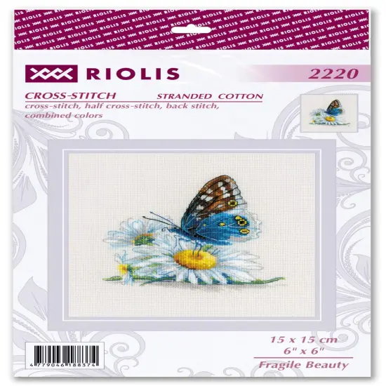 Fragile Beauty R2220 Counted Cross Stitch Kit {2}