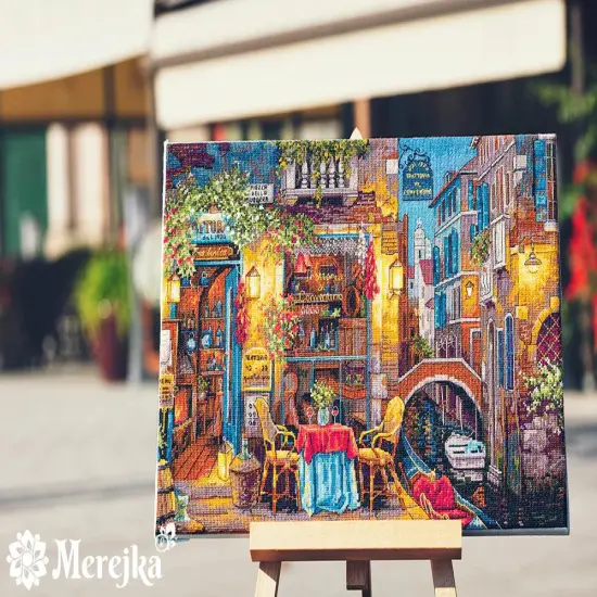 Our Special Place in Venice K-160 Counted Cross-Stitch Kit {3}